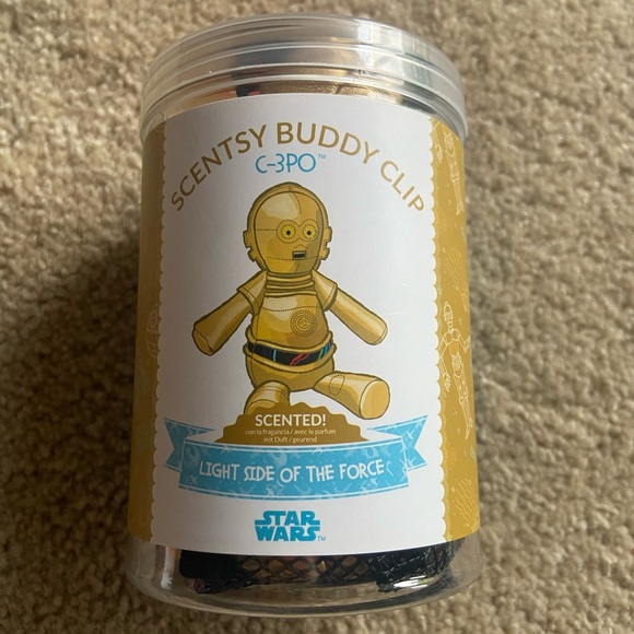 Scentsy STAR WARS C-3PO and FRANK N. STEIN Buddy Clips Smells Great! - Picture 4 of 12